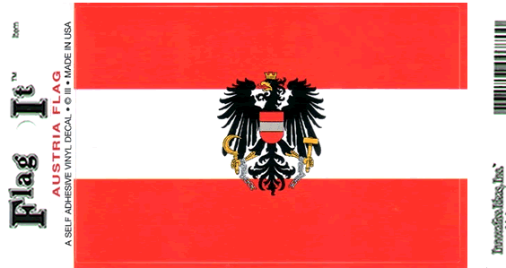 Austria Flag Decal Sticker