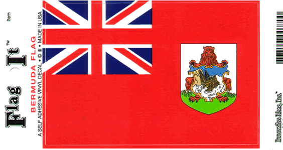 Bermuda Flag Decal Sticker