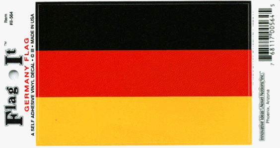 Germany Flag Decal Sticker