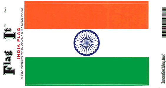 India Flag Decal Sticker