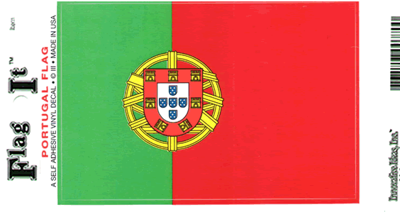 Portugal Flag Decal Sticker