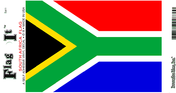 South Africa Flag Decal Sticker