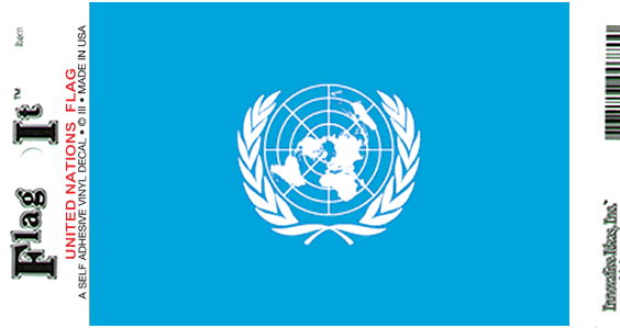 United Nations Flag Decal Sticker