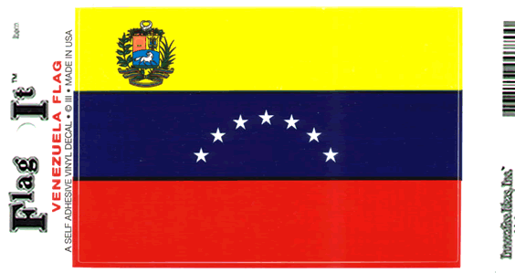 Venezuela Flag Decal Sticker