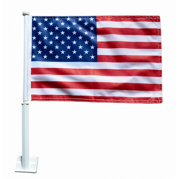 American Car Window Flag