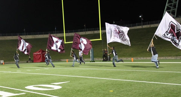 School Spirit Flags, Field Runners, Football Flags and Cheer Flags