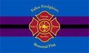 Fallen Firefighters Memorial Flag
