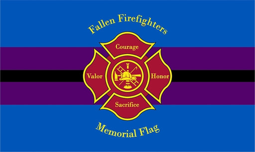 Fallen Firefighters Memorial Flag
