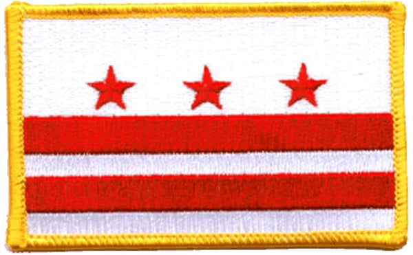 District of Columbia (Washington DC) Flag Patch