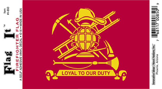 Firefighters Loyal to Our Duty Decal