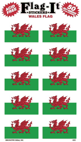 Wales Flag Decal Sticker