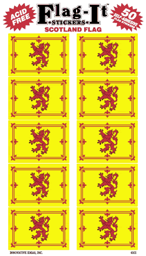 Scotland Lion Flag Decal Sticker