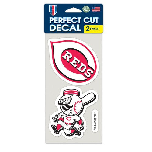 Cincinnati Reds Decal Sticker Pack From Flags Unlimited