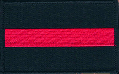 Thin Red Line Flag Patch