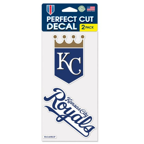 Kansas City Royals Decal Sticker Pack From Flags Unlimited