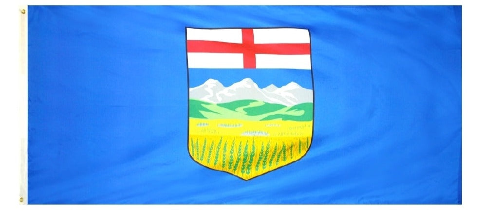 Alberta flag, Canadian Province flag, Canada flag at Flags Unlimited