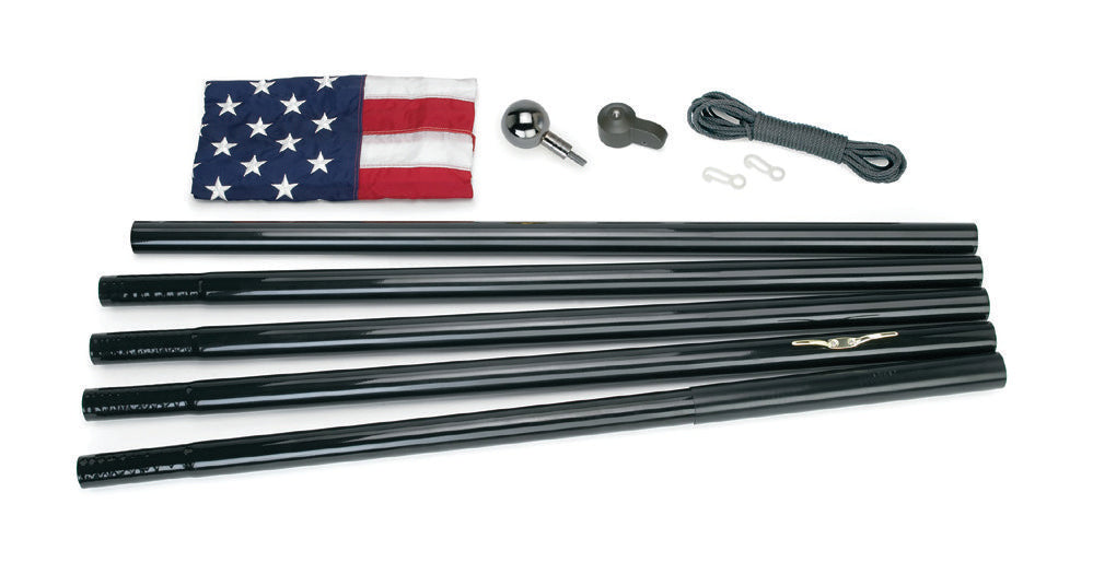All American Flagpole - 18ft. Sectional Flags Unlimited All American Flagpole - 18ft. Sectional Flags Unlimited