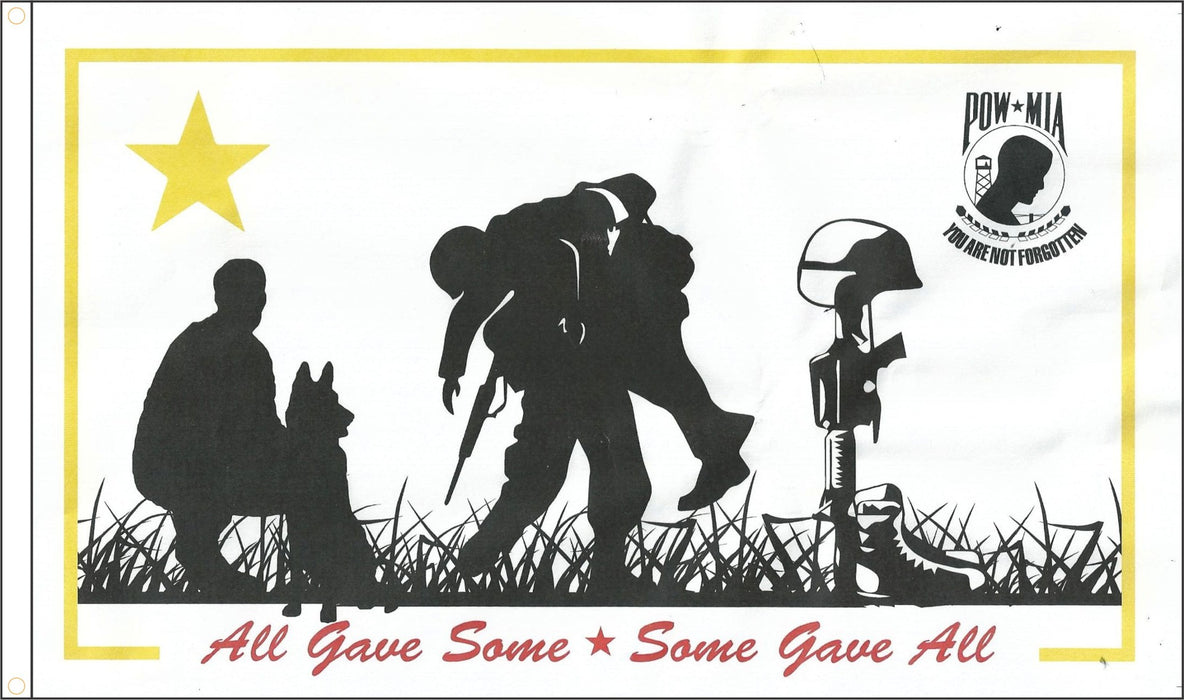 All Gave Some - Some Gave All Flag