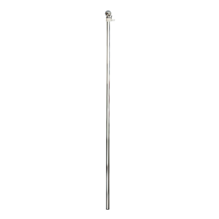 Aluminum 6ft Flagpole -1.25" Diameter