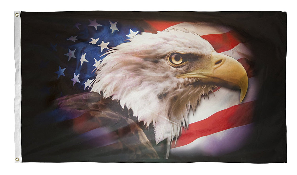 America Strong Eagle Flag From Flags Unlimited, image size:1200x709