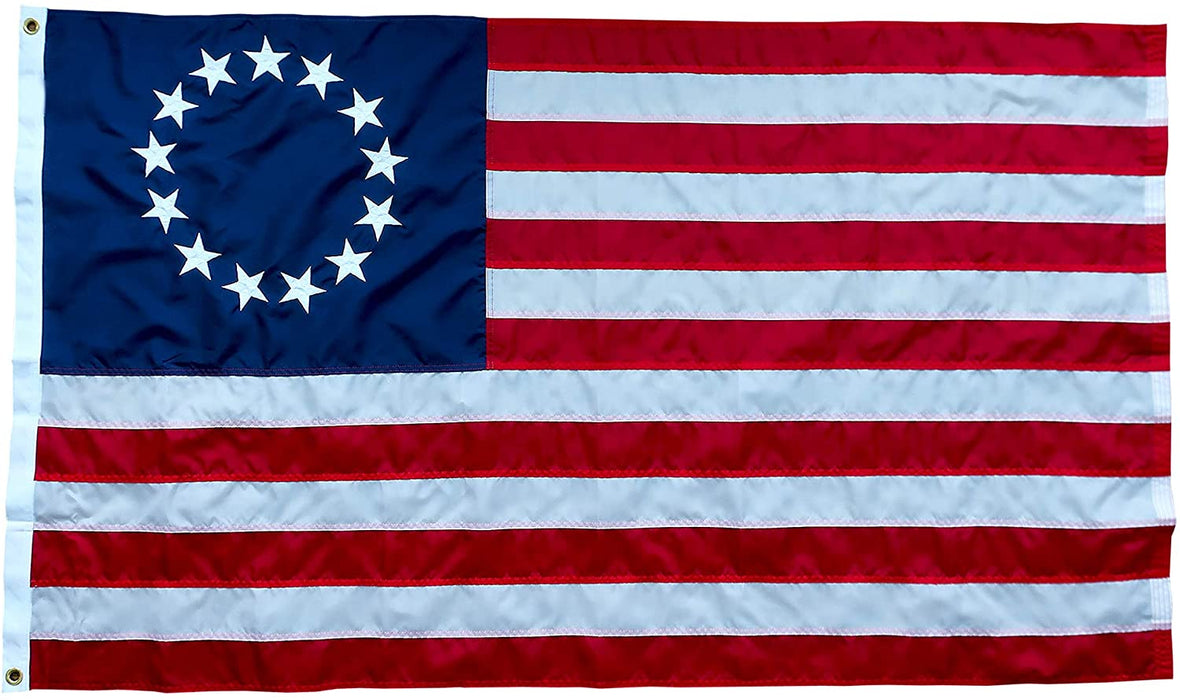 Betsy Ross Flag - Polyester2 - 3' x 5'