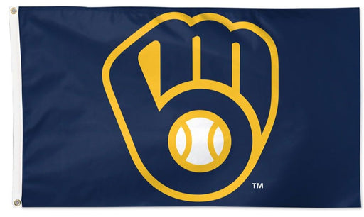 Milwaukee Brewers Logo Flag