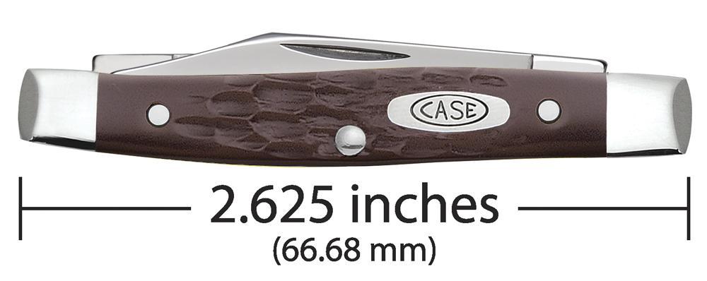 Case Brown Synthetic Small Pen 00083