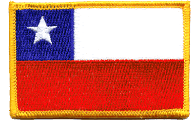 Chile Flag Patch