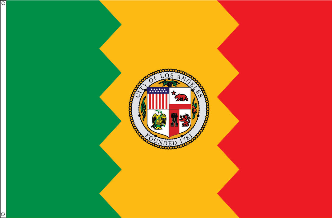 Buy the flag for the City of Los Angeles California — Flags Unlimited