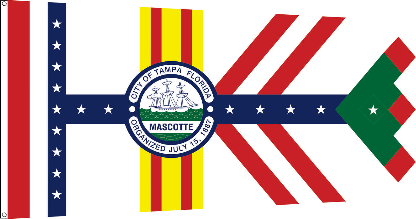 Tampa Flag, City of - Nylon - 3' x 5'