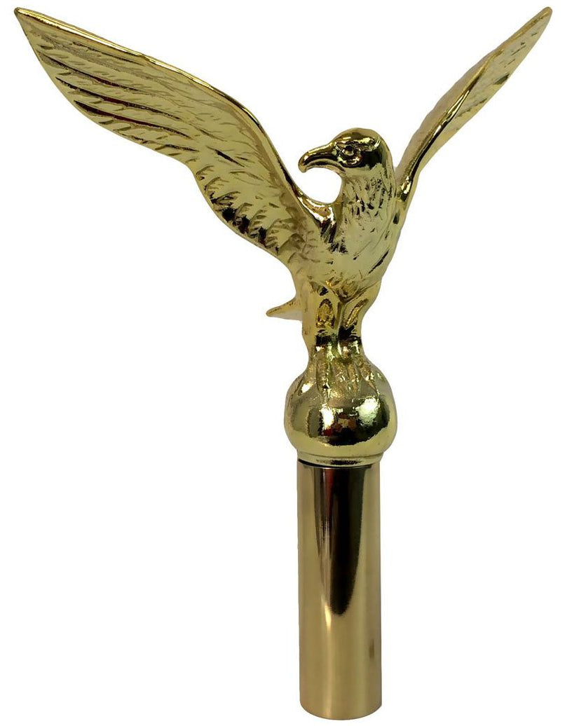Indoor Flagpole Ornaments - METAL - Flying Eagle (G) — Flags Unlimited
