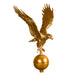 Gold Finish Flagpole Eagle