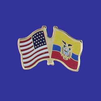 Ecuador & U.S. Lapel Pin