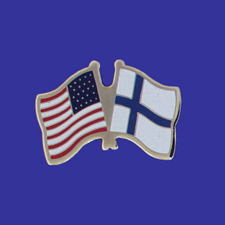 Finland & U.S. Lapel Pin
