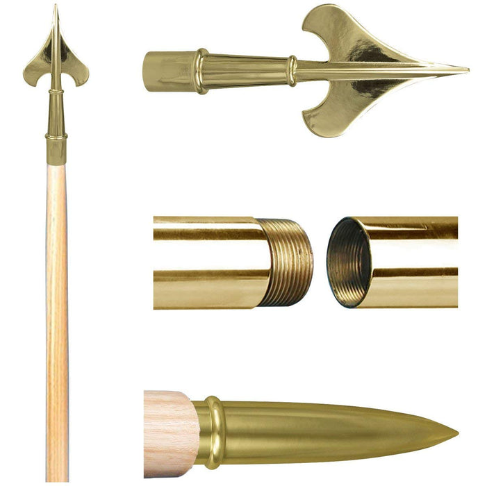 Guidon Base Buy Official Military Guidon Poles Staffs -Chrome or Brass in Assorted ...