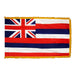 Hawaii State Flag With Pole Hem & Fringe