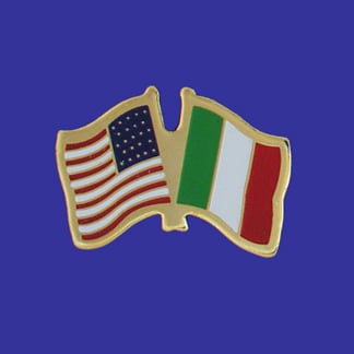 Italy & U.S. Lapel Pin