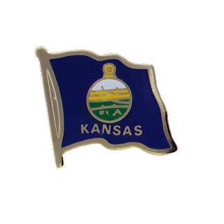 Kansas Lapel Pin — Flags Unlimited