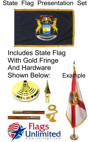 Complete Indoor Flag Set