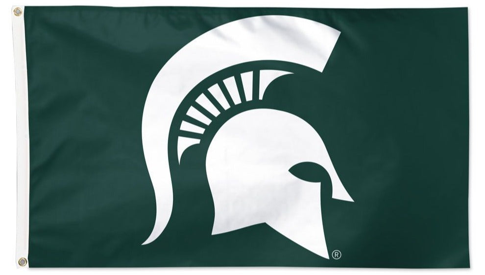Michigan State Spartans Logo Flag from Flags Unlimited