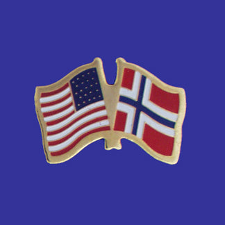 Norway & U.S. Lapel Pin