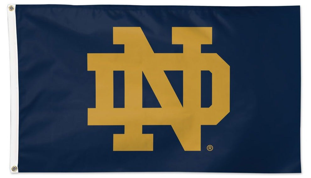 Notre Dame ND Logo Flag