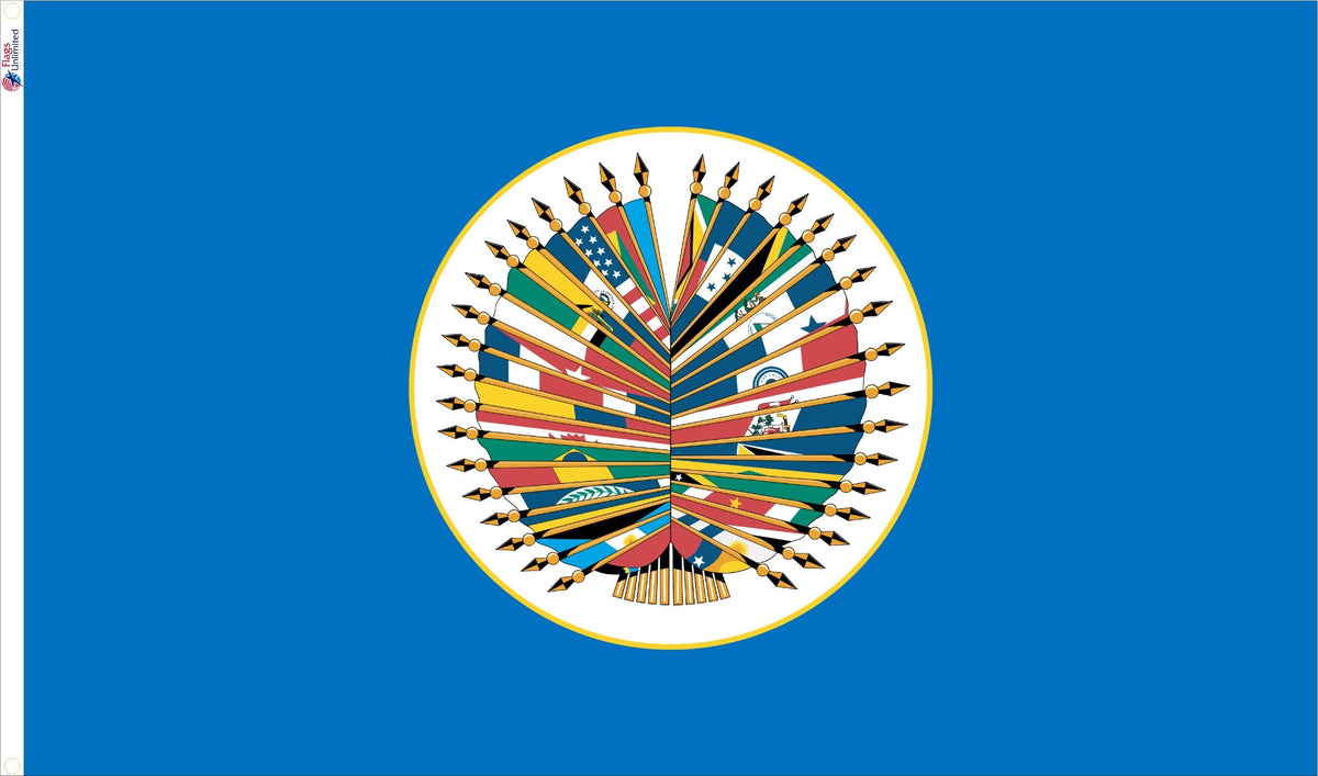 Oas Organization of American States Flag from Flags Unlimited