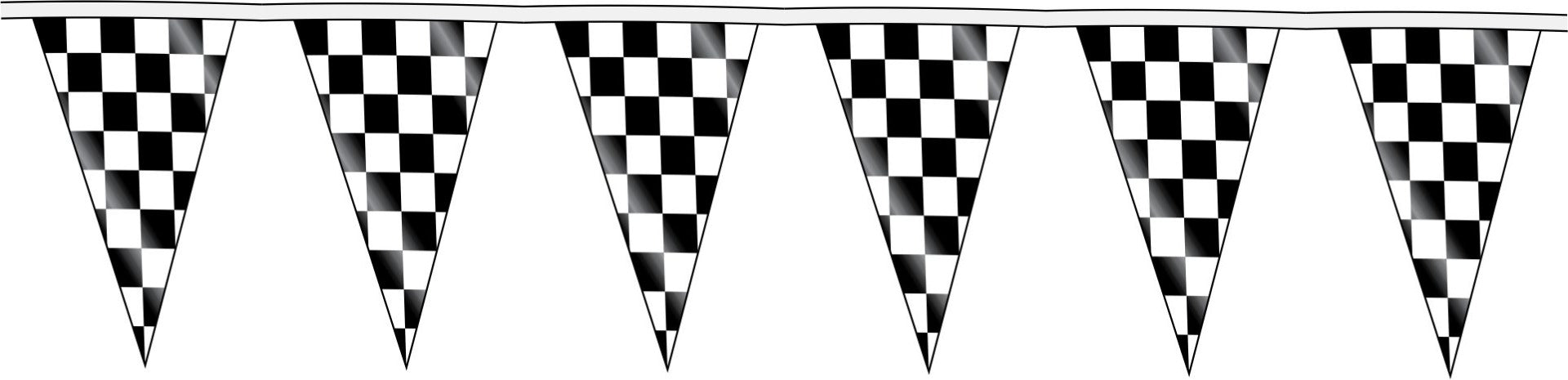 Checkered Pennant String