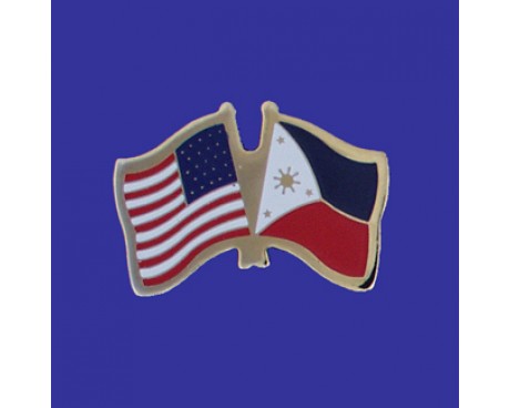 Philippines & U.S. Lapel Pin