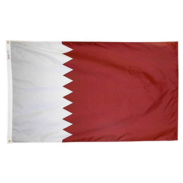Qatar Flag - Polyester - 3' x 5'