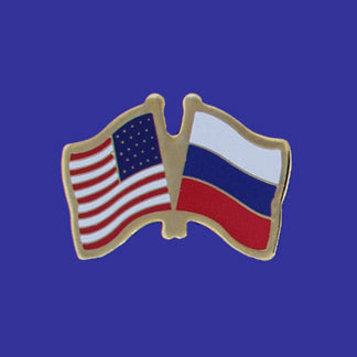Russia & U.S. Lapel Pin