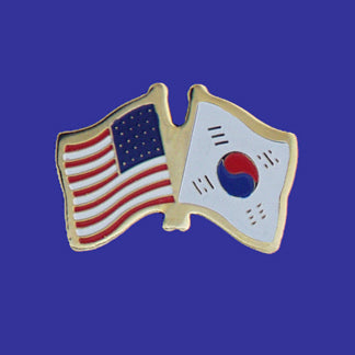 South Korea & U.S. Lapel Pin