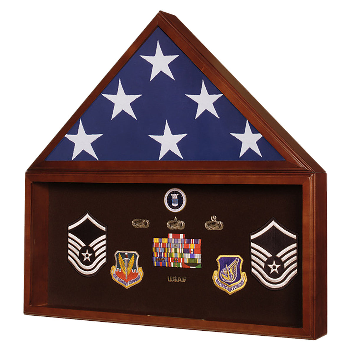 Flag Display Cases | Triangle Flag Case | Memorial Flag Cases | Flags ...