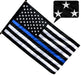 Thin Blue Line USA Flag Fully Sewn
